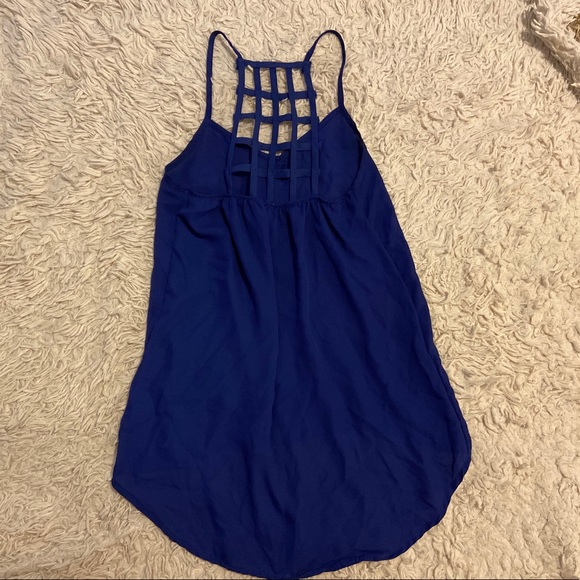 Dark Blue Tank Top - Picture 3 of 4